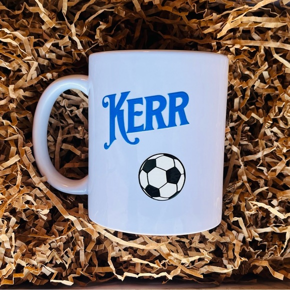Sam Kerr Australia Chelsea Womens Soccer Football Coffee Mug White New 11oz - Picture 2 of 2